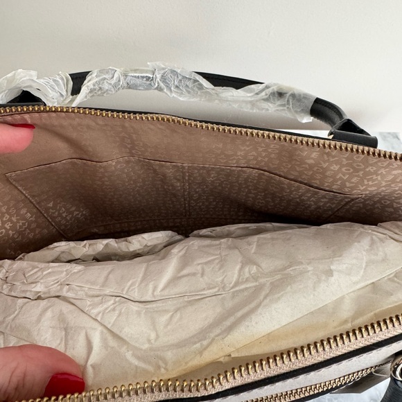 New With Tags! Kate Spade Rachelle Berkeley Lane Satchel - Beige/Black - Picture 6 of 9